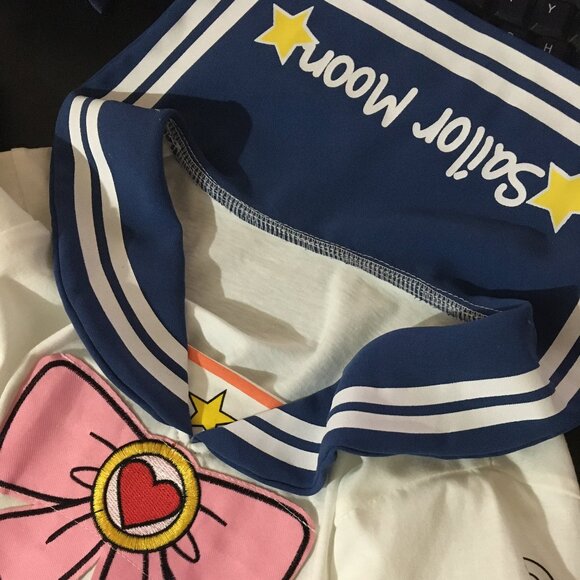 sailor moon girls shirt & skirt  2pc set - Picture 5 of 6